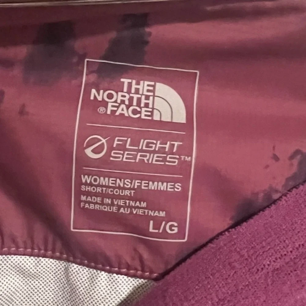 The North Face Flight Series Running Skirt Pink Black Water Resistant Size Large